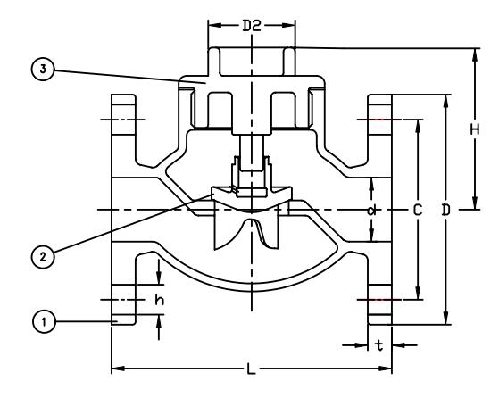 JIS F7356 Marine Bronze Check Valve